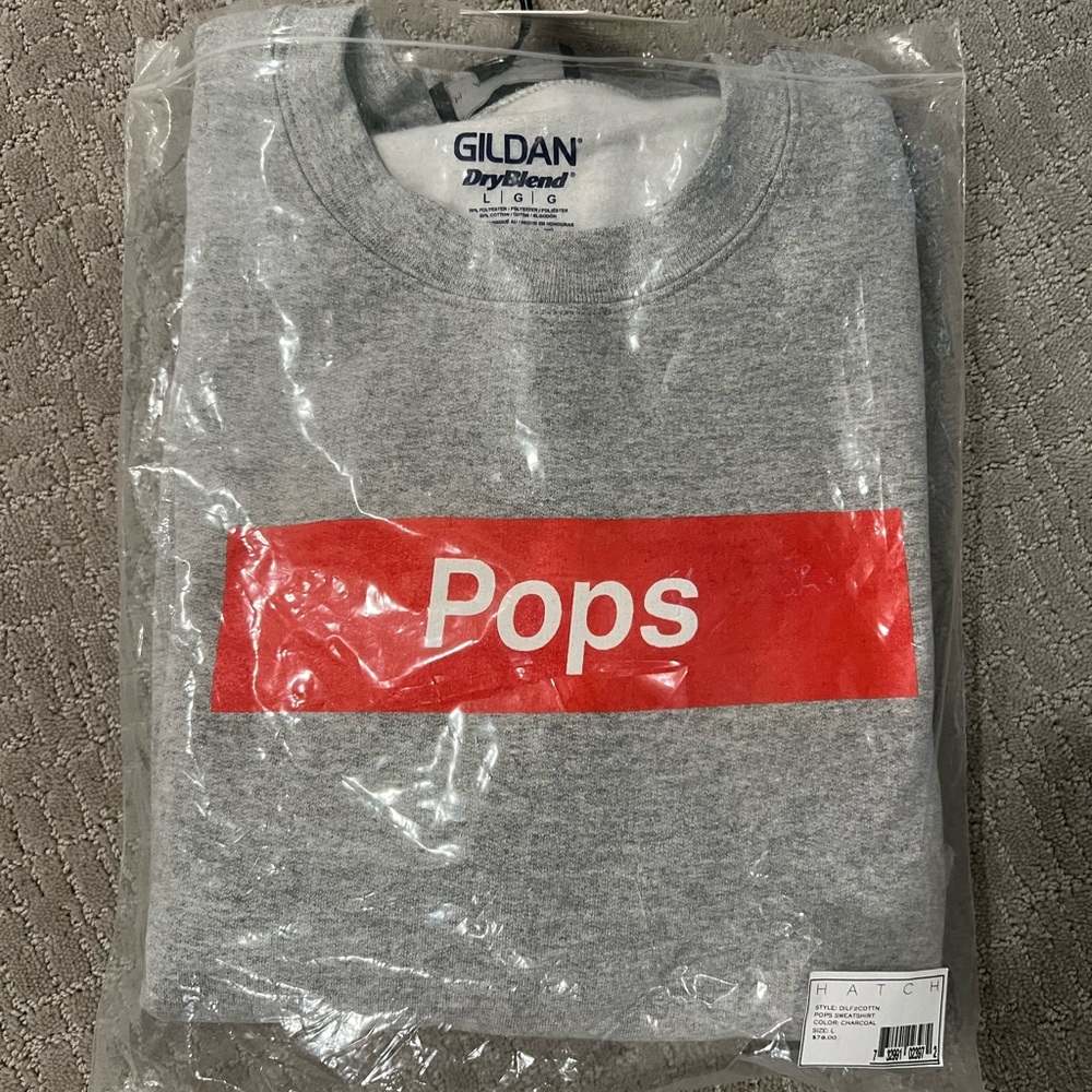 HATCH ‘Pops’ crew neck sweatshirt